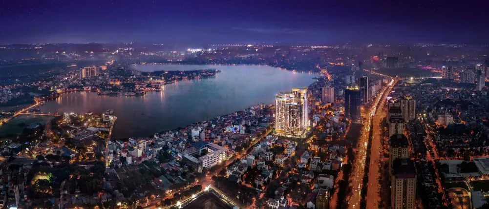 Phối cảnh Heritage West Lake của CapitaLand tại Hà Nội