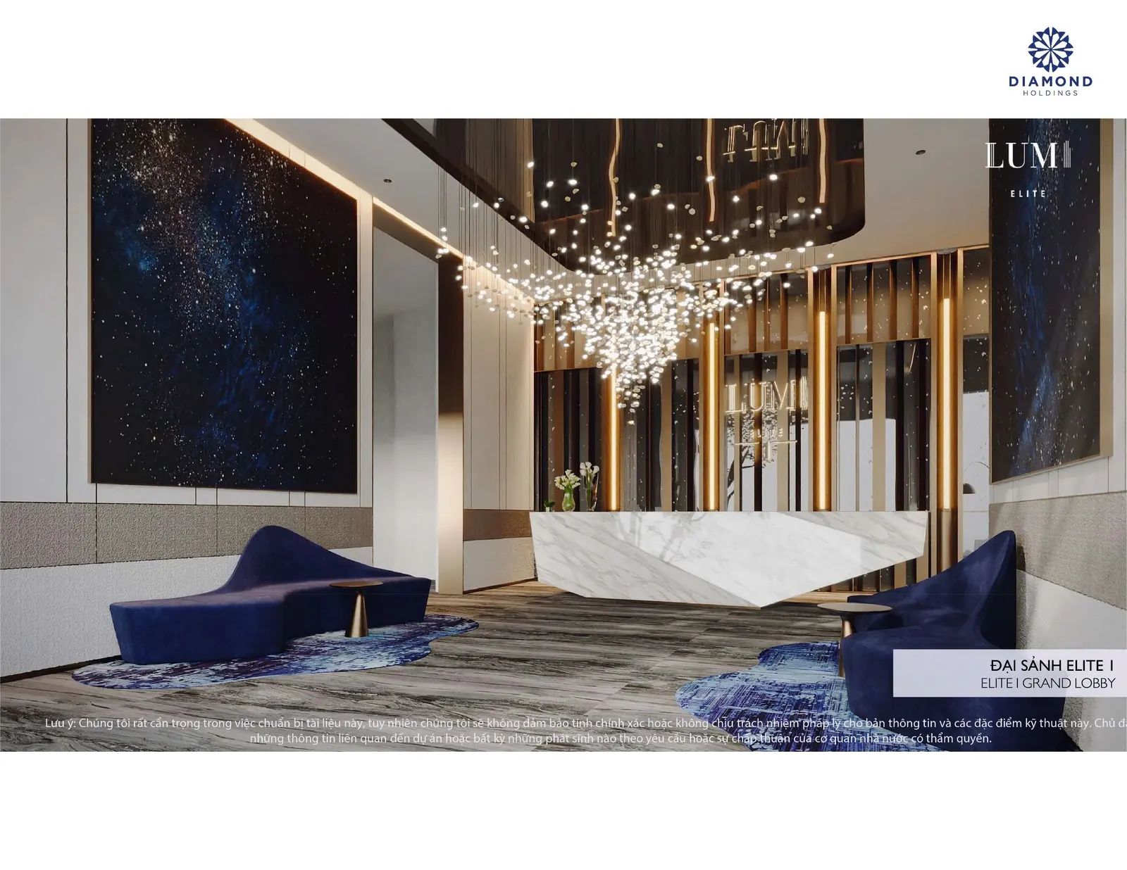 Phối cảnh sảnh Elite 1